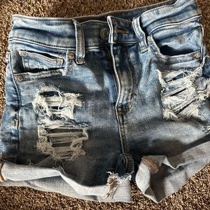 American eagle shorts size 0